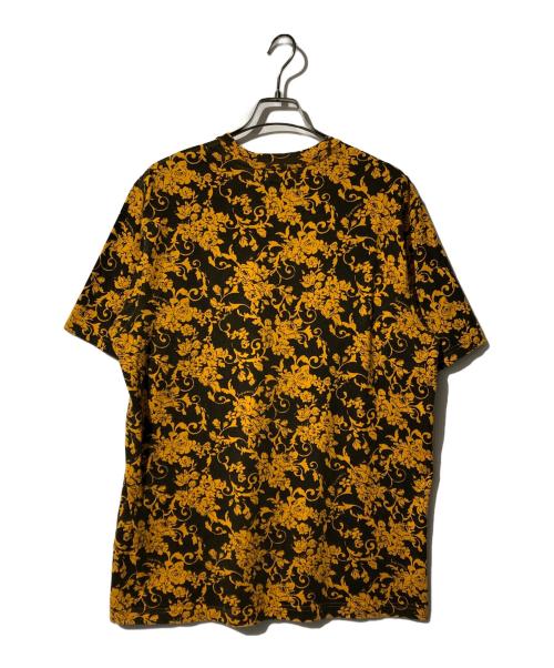 SUPREME（シュプリーム）SUPREME (シュプリーム) Small box logo tee black floral オレンジ サイズ:Mの古着・服飾アイテム