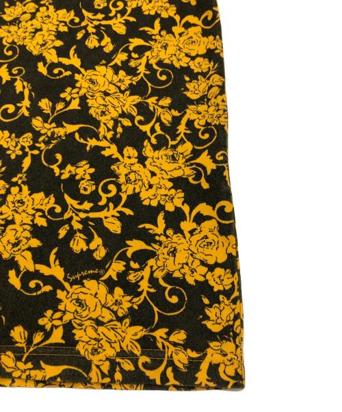 SUPREME（シュプリーム）SUPREME (シュプリーム) Small box logo tee black floral オレンジ サイズ:Mの古着・服飾アイテム
