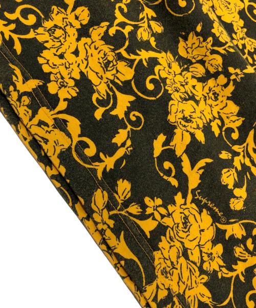 SUPREME（シュプリーム）SUPREME (シュプリーム) Small box logo tee black floral オレンジ サイズ:Mの古着・服飾アイテム