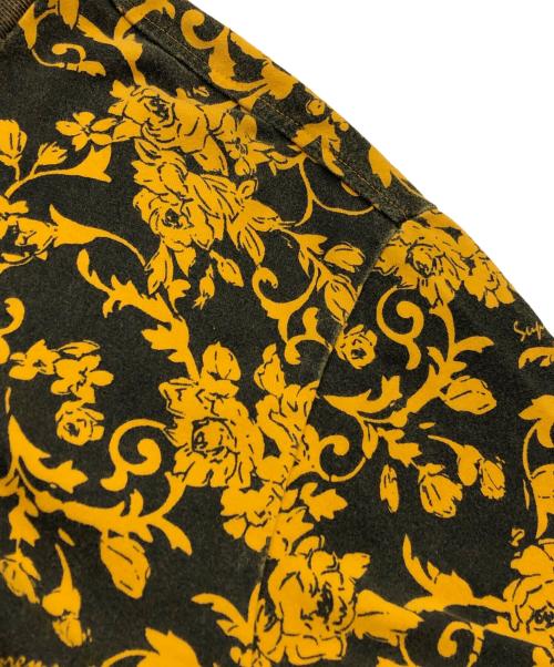 SUPREME（シュプリーム）SUPREME (シュプリーム) Small box logo tee black floral オレンジ サイズ:Mの古着・服飾アイテム