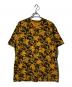 SUPREME（シュプリーム）の古着「Small box logo tee black floral」｜オレンジ
