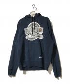 A BATHING APE×NEIGHBORHOODア ベイシング エイプ×ネイバーフッド）の古着「RELAXED FIT PULLOVER HOODIE　（リラックス　フィット　プルオーバー　フーディー）」｜ネイビー