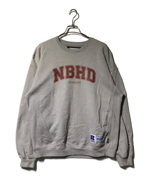 NEIGHBORHOOD（ネイバーフッド）NEIGHBORHOOD (ネイバーフッド) Russel athletic sweatshirt グレー サイズ:Lの古着・服飾アイテム