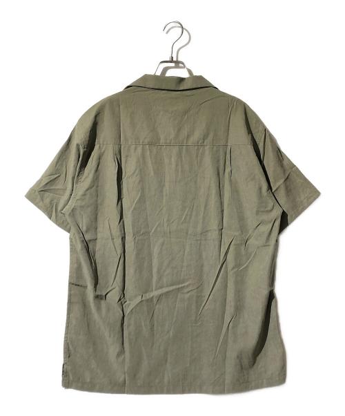 durable&comfortable（ドゥラブル＆カンファタブル）durable&comfortable (ドゥラブル＆カンファタブル) オープンカラーシャツ オリーブ サイズ:Mの古着・服飾アイテム