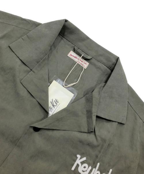 durable&comfortable（ドゥラブル＆カンファタブル）durable&comfortable (ドゥラブル＆カンファタブル) オープンカラーシャツ オリーブ サイズ:Mの古着・服飾アイテム