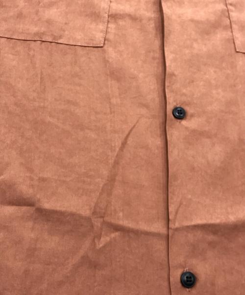 durable&comfortable（ドゥラブル＆カンファタブル）durable&comfortable (ドゥラブル＆カンファタブル) オープンカラーシャツ ブラウン サイズ:Mの古着・服飾アイテム