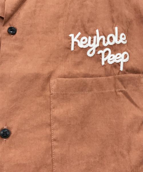 durable&comfortable（ドゥラブル＆カンファタブル）durable&comfortable (ドゥラブル＆カンファタブル) オープンカラーシャツ ブラウン サイズ:Mの古着・服飾アイテム