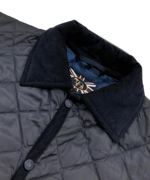 LAVENHAM（ラベンハム）LAVENHAM (ラベンハム) キルティングジャケット ネイビー サイズ:38の古着・服飾アイテム