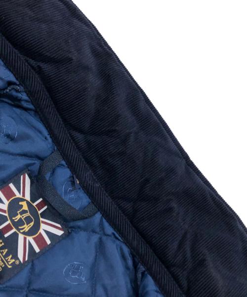 LAVENHAM（ラベンハム）LAVENHAM (ラベンハム) キルティングジャケット ネイビー サイズ:38の古着・服飾アイテム