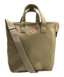 DANTON（ダントン）の古着「2WAYショルダーバッグ」｜ベージュ