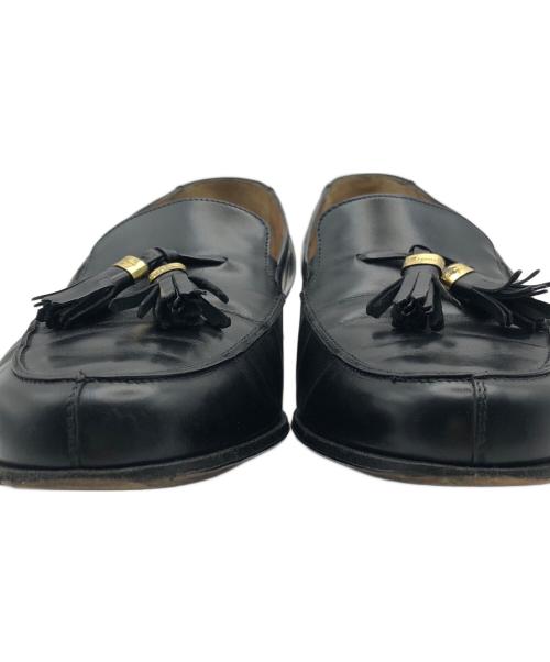 Salvatore Ferragamo（サルヴァトーレ フェラガモ）Salvatore Ferragamo (サルヴァトーレ フェラガモ) タッセルローファー ブラック サイズ:7の古着・服飾アイテム
