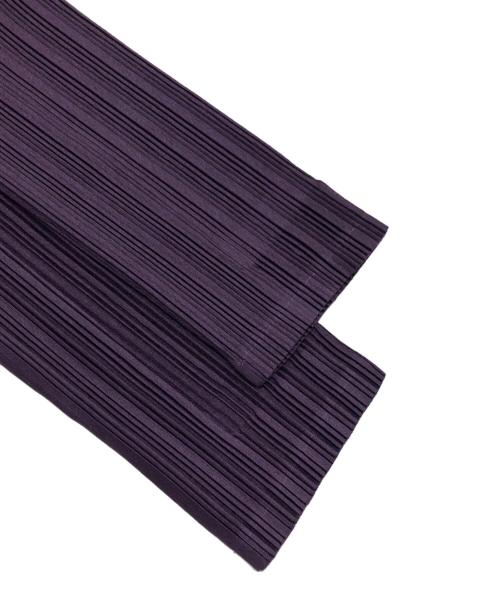 PLEATS PLEASE（プリーツプリーズ）PLEATS PLEASE (プリーツプリーズ) プリーツカットソー パープル サイズ:3の古着・服飾アイテム