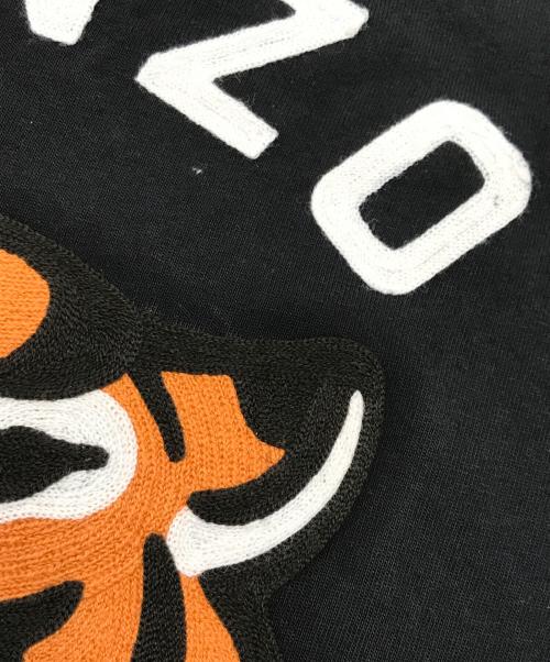 KENZO（ケンゾー）KENZO (ケンゾー) Lucky Tigerオーバーサイズ エンブロイダリー Tシャツ ブラック サイズ:XXSの古着・服飾アイテム