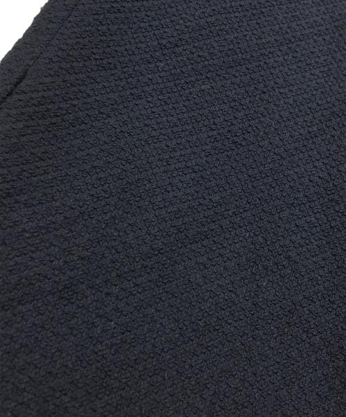 theory（セオリー）theory (セオリー) BASKT.TWEED CREWNECK.COAT　（バスケット　ツイード　クラウンネック　コート） ネイビー サイズ:Pの古着・服飾アイテム