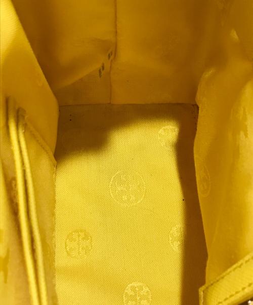 TORY BURCH（トリーバーチ）TORY BURCH (トリーバーチ) ロビンソンハンドバッグ イエローの古着・服飾アイテム