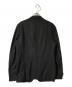 COMME des GARCONS HOMME (コムデギャルソン オム) リネンテーラードジャケット ブラック サイズ:SS：12000円