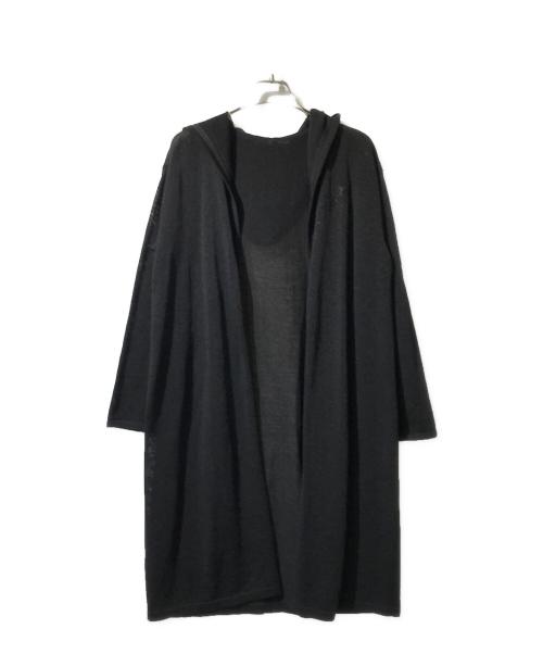 FOXEY（フォクシー）FOXEY (フォクシー) リネンブレンドカーディガン/FRANCES ブラック サイズ:表記なしの古着・服飾アイテム