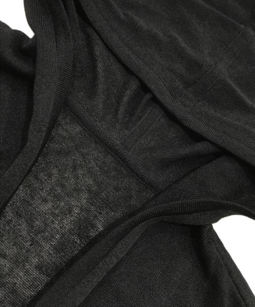 FOXEY（フォクシー）FOXEY (フォクシー) リネンブレンドカーディガン/FRANCES ブラック サイズ:表記なしの古着・服飾アイテム