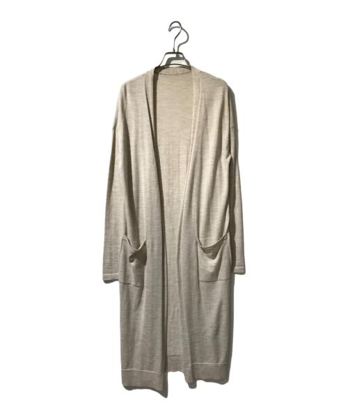 FOXEY（フォクシー）FOXEY (フォクシー) ロングカーディガン ベージュ サイズ:表記なしの古着・服飾アイテム