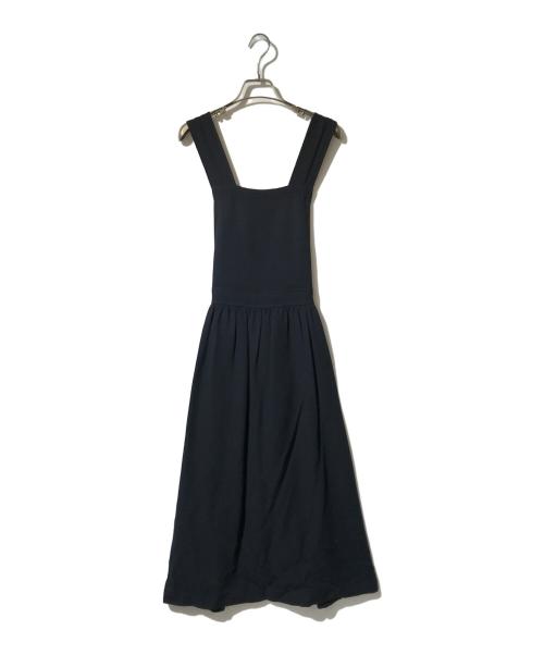 tricot COMME des GARCONS（トリココムデギャルソン）tricot COMME des GARCONS (トリココムデギャルソン) ジャンパースカート ネイビー サイズ:Sの古着・服飾アイテム