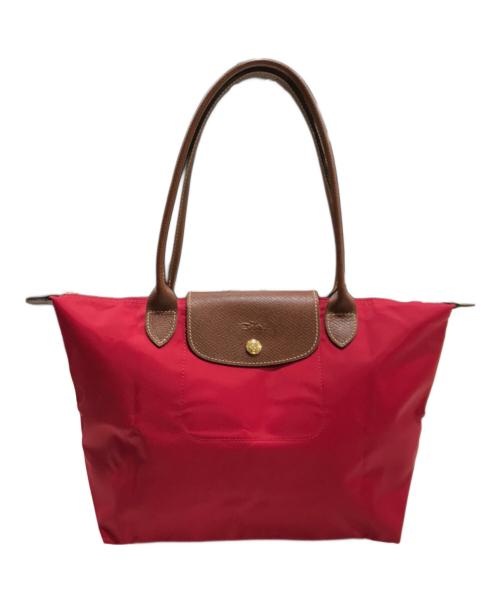 LONGCHAMP（ロンシャン）LONGCHAMP (ロンシャン) トートバッグ/ル プリアージュ レッドの古着・服飾アイテム