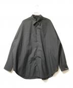 N.HOOLYWOODエヌ ハリウッド）の古着「DRESS SHIRT　（ドレスシャツ）」｜ブラック