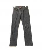 SUPREMEシュプリーム）の古着「WASHED REGULAR JEAN　（ウォッシュド　レギュラー　ジーンズ）」｜ブラック