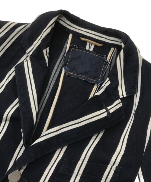 45R（フォーティファイブ・アール）45R (フォーティファイブ・アール) レジメンサテンの908みゆきジャケット ネイビー サイズ:不明の古着・服飾アイテム
