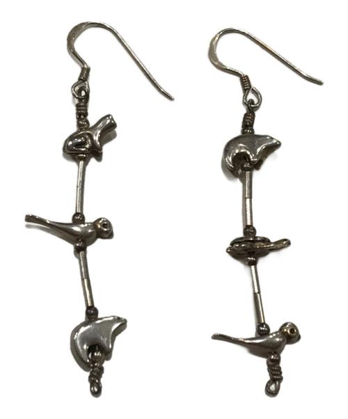 HARPO（ハルポ）HARPO (ハルポ) Animal Fetish Pierced Earrings　（アニマル　フェティッシュ　ピアス　イヤリング） シルバーの古着・服飾アイテム