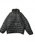 SUPREMEシュプリーム）の古着「MICRO DOWN HALF ZIP HOODED　（ミクロ　ダウン　ハーフジップ　フーディー）」｜ブラック