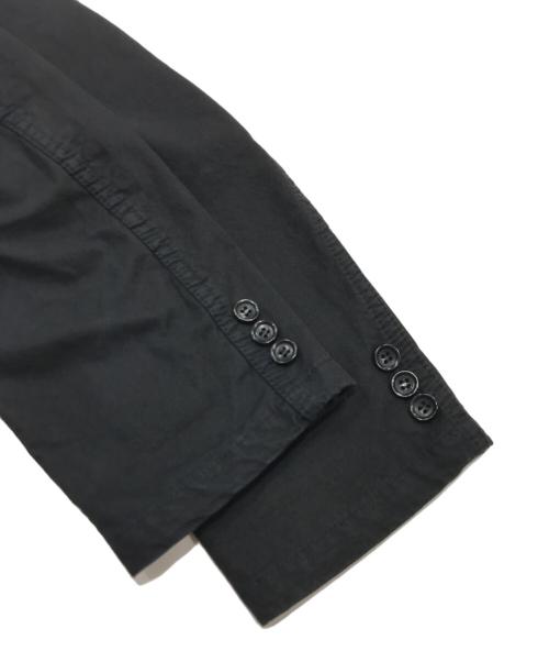 COMME des GARCONS HOMME（コムデギャルソン オム）COMME des GARCONS HOMME (コムデギャルソン オム) 製品染め3Ｂテーラードジャケット ブラック サイズ:Sの古着・服飾アイテム