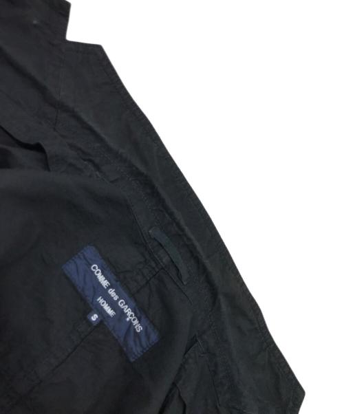 COMME des GARCONS HOMME（コムデギャルソン オム）COMME des GARCONS HOMME (コムデギャルソン オム) 製品染め3Ｂテーラードジャケット ブラック サイズ:Sの古着・服飾アイテム