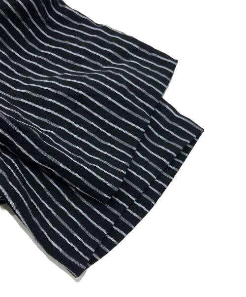 Tnewties（トゥエンティーズ）Tnewties (トゥエンティーズ) ジェシカの陰謀 ダブルブレストストライプパターンドレス ブラック サイズ:Lの古着・服飾アイテム