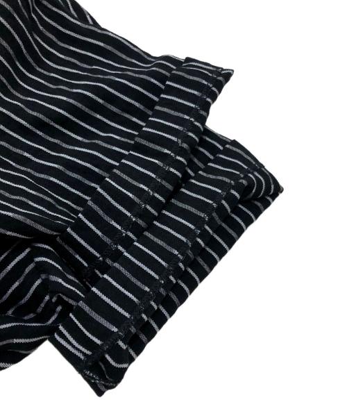 Tnewties（トゥエンティーズ）Tnewties (トゥエンティーズ) ジェシカの陰謀 ダブルブレストストライプパターンドレス ブラック サイズ:Lの古着・服飾アイテム