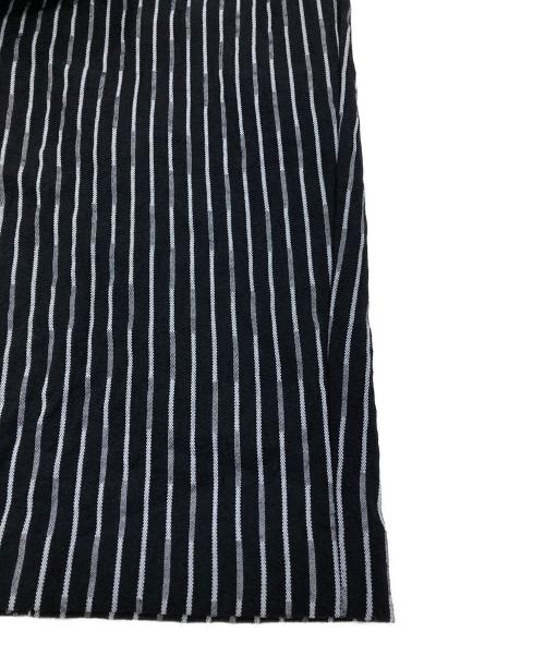 Tnewties（トゥエンティーズ）Tnewties (トゥエンティーズ) ジェシカの陰謀 ダブルブレストストライプパターンドレス ブラック サイズ:Lの古着・服飾アイテム