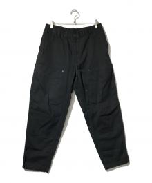 BLACK Scandal Yohji Yamamoto（ブラックスキャンダルヨウジヤマモト）の古着「KATSURAGI NO TUCK W WORK PANTS」｜ブラック