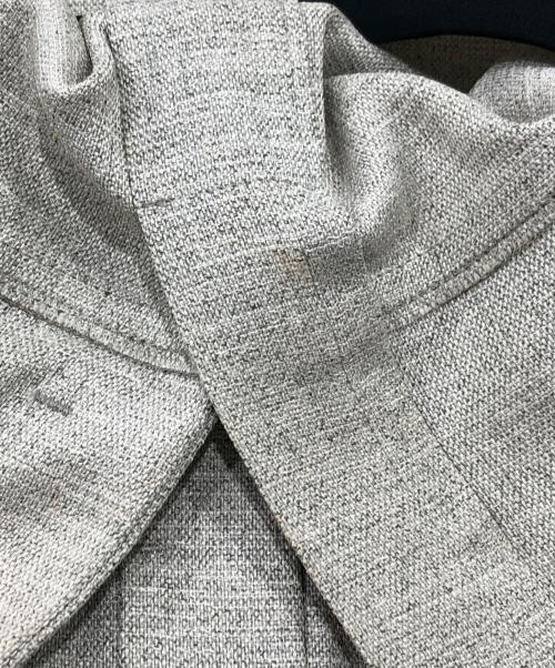 Pinky & Dianne（ピンキーアンドダイアン）Pinky & Dianne (ピンキーアンドダイアン) 配色パイピングワンピース グレー サイズ:38の古着・服飾アイテム