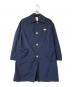 DANTON（ダントン）の古着「ナイロンタフタワークコート」｜ネイビー