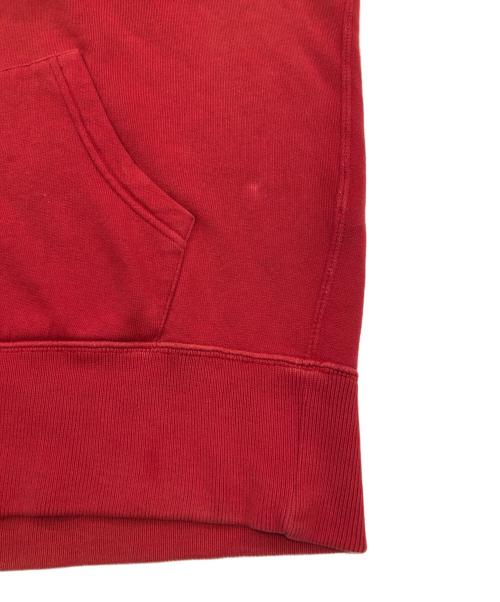 RRL（ダブルアールエル）RRL (ダブルアールエル) 後付けパーカー レッド サイズ:XLの古着・服飾アイテム