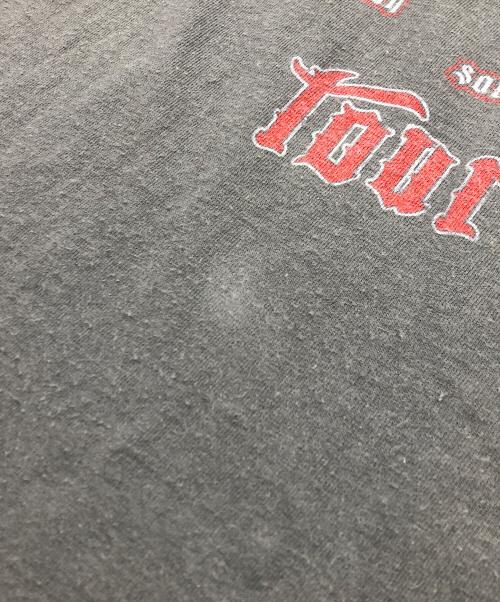 Hanes（ヘインズ）Hanes (ヘインズ) バンドプリントTEE/モトリー・クルー（MOTLEY CRUE） オリーブ サイズ:XLの古着・服飾アイテム