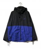 NIKE ACGナイキエーシージー）の古着「ナイロンジップアップジャケット」｜ブルー×ブラック