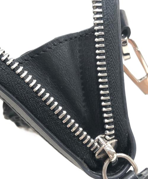 VERSACE（ヴェルサーチェ）VERSACE (ヴェルサーチェ) ネックポーチショルダーバッグ ブラックの古着・服飾アイテム