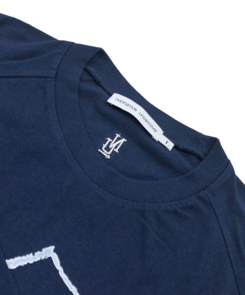 UNDERCOVER（アンダーカバー）UNDERCOVER (アンダーカバー) nonnative (ノンネイティブ) プリントTシャツ ネイビー サイズ:Lの古着・服飾アイテム