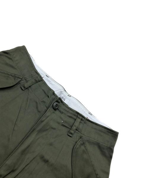 CIOTA（シオタ）CIOTA (シオタ) スビンコットン ウェザー ジャングル ファティーグパンツ オリーブ サイズ:2の古着・服飾アイテム