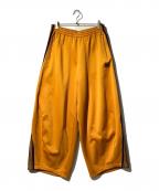 Needlesニードルズ）の古着「ヒザデルトラックパンツ」｜パープル×オレンジ