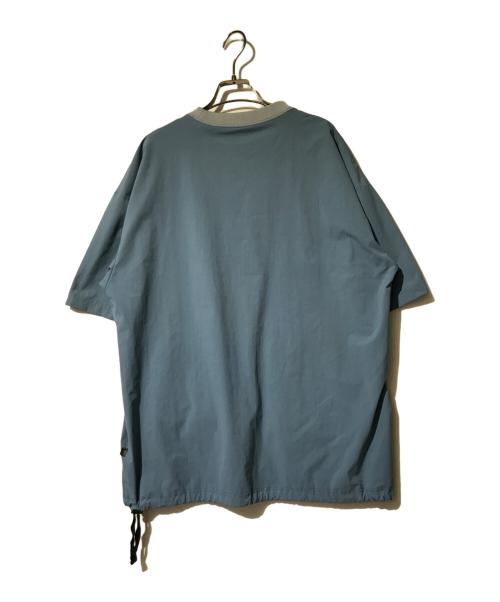 DAIWA PIER39（ダイワ ピア39）DAIWA PIER39 (ダイワ ピア39) ドローコード プルオーバーカットソー ブルー サイズ:Lの古着・服飾アイテム