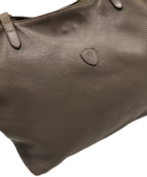 Felisi（フェリージ）Felisi (フェリージ) レザートートバッグ グレーの古着・服飾アイテム