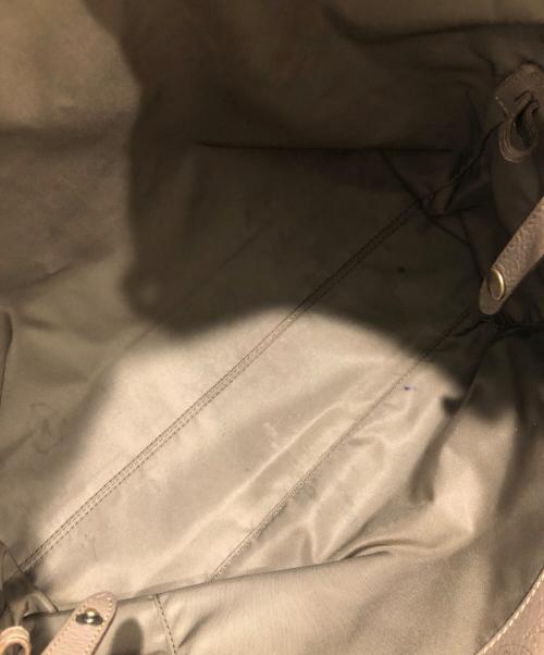 Felisi（フェリージ）Felisi (フェリージ) レザートートバッグ グレーの古着・服飾アイテム