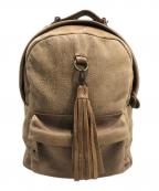 Rootsルーツ）の古着「レザーリュック」｜ブラウン