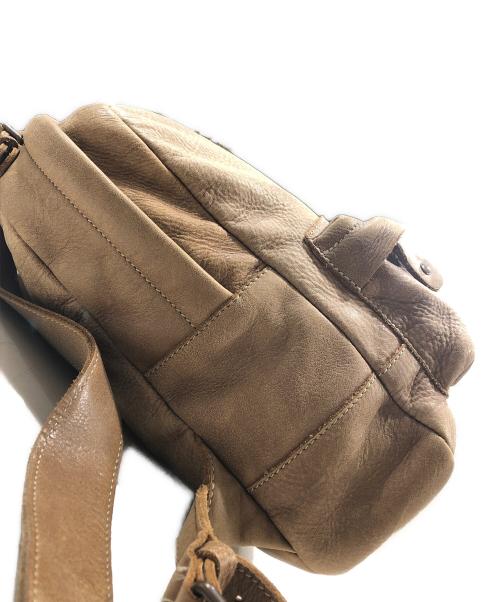 Roots（ルーツ）Roots (ルーツ) レザーリュック ブラウンの古着・服飾アイテム